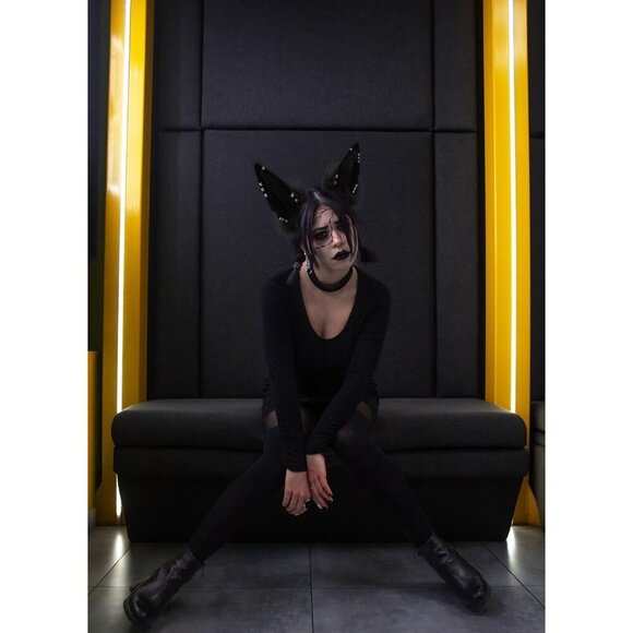 Animal Fur Headband Wolf Fox Jackal Ears Cosplay Fancy Dress Accessory main image 7